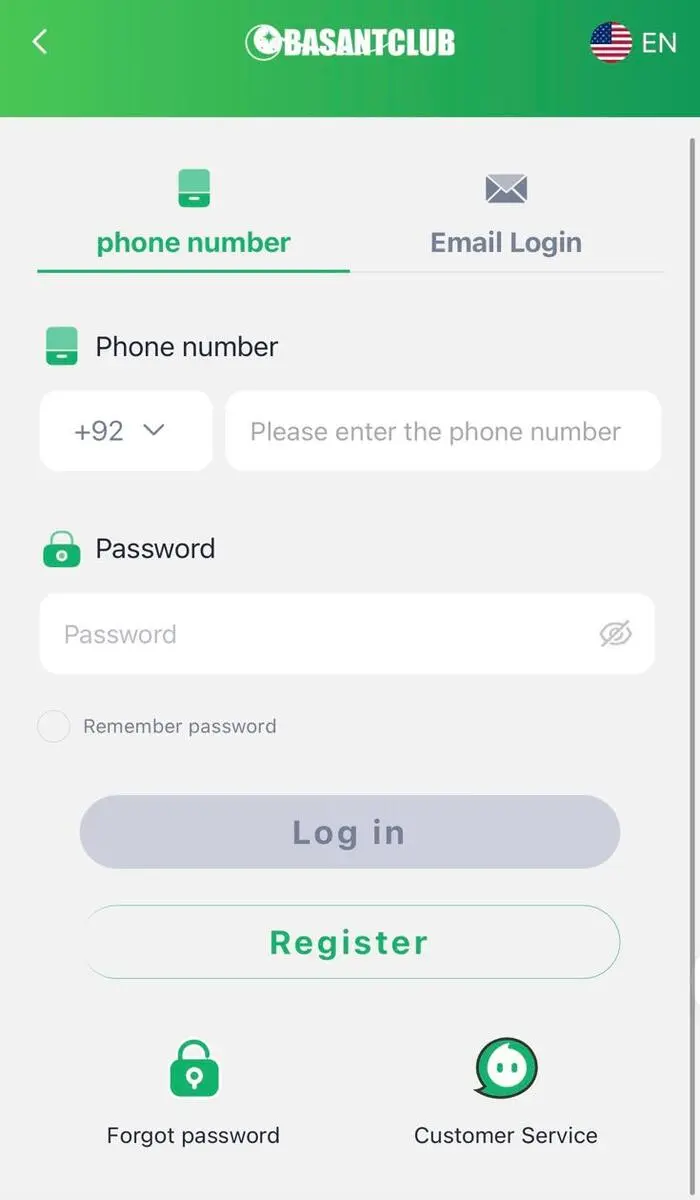 basant club register